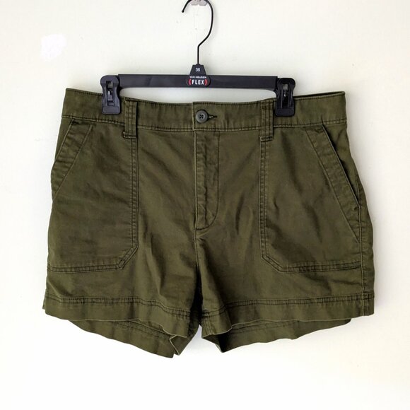 Old Navy OG Chino High waisted Shorts Spruce Green sz L - Picture 1 of 5
